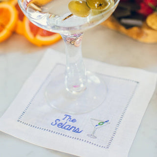 Personalized Cocktail Napkin Set